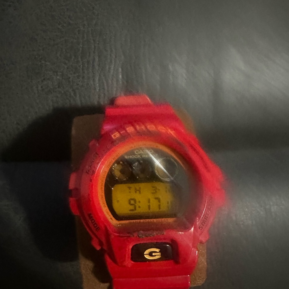 Casio G-Shock Bold Red Smartwatch